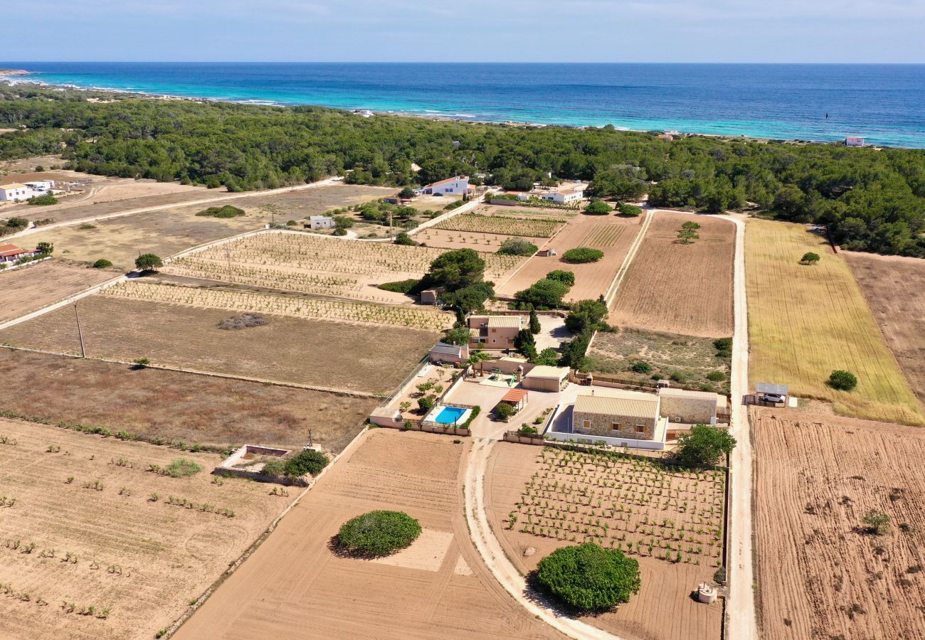 Bungalow a Playa de Migjorn - Casa Can Pep, Formentera - Bungalow con 1 camera da letto