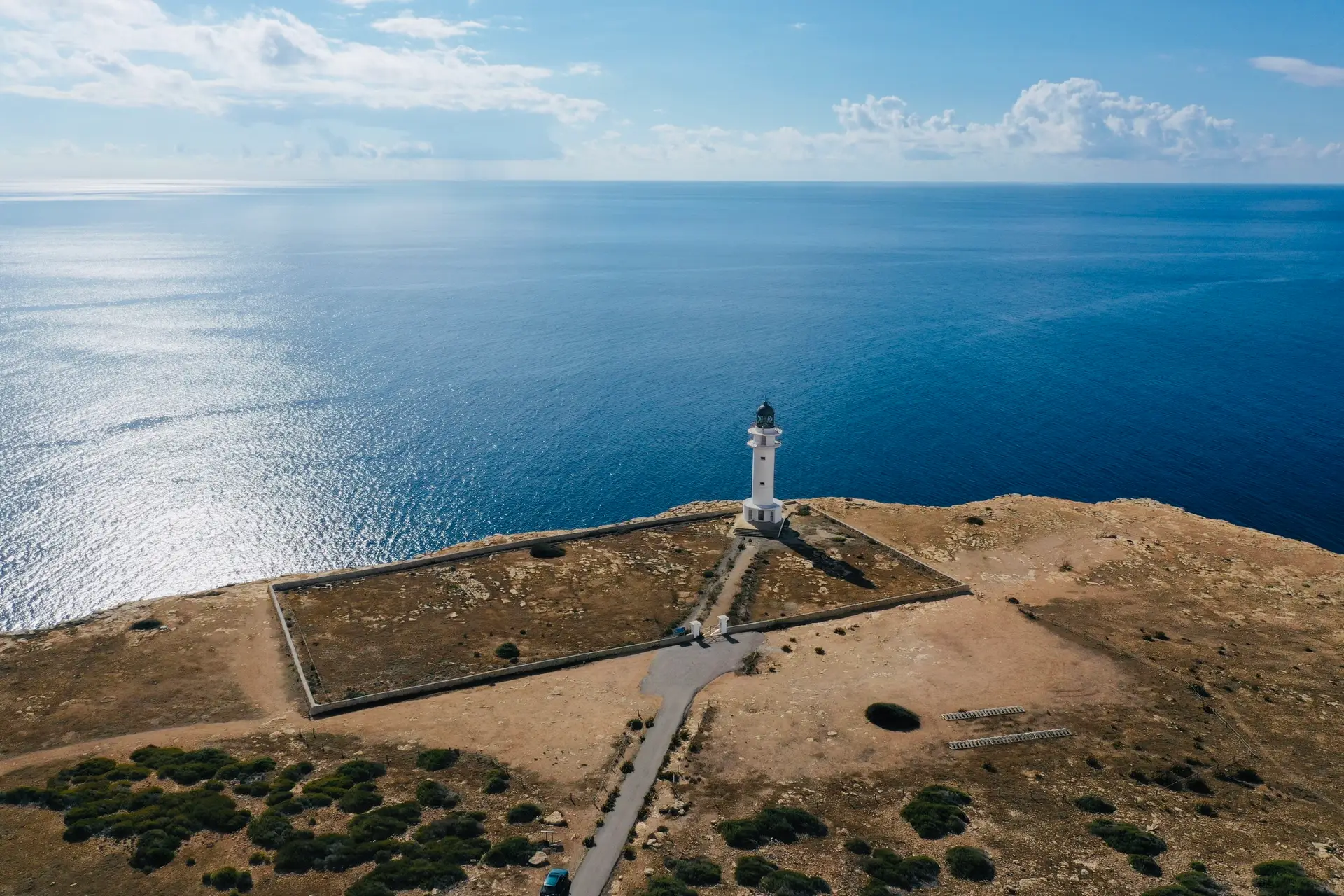 Cap de Barberia Lighthouse in Formentera